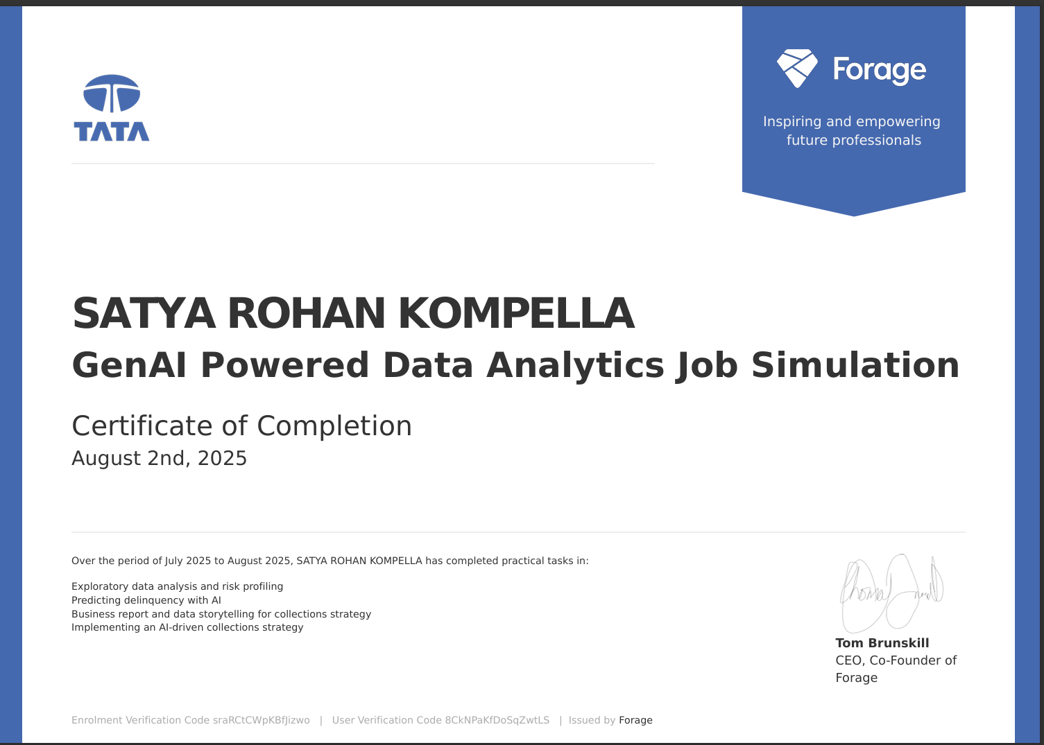 Certificate 3